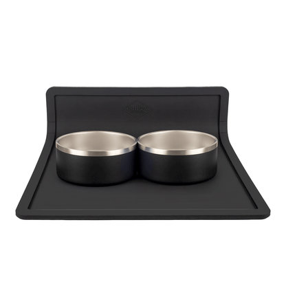 Pet Placemat + 2 Dog Bowl Bundle
