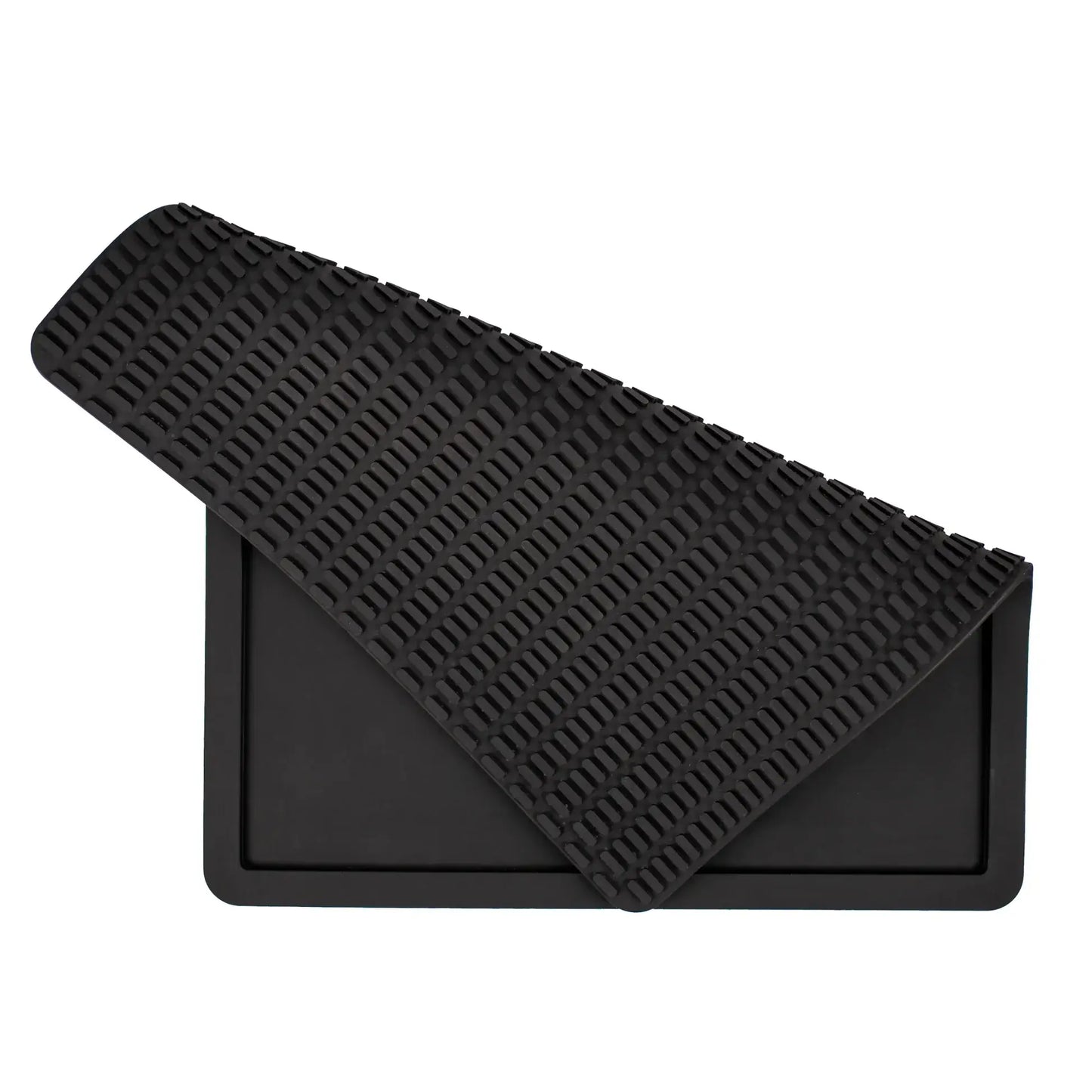 Silicone Feeding Placemat w/ Splash Guard (Black)