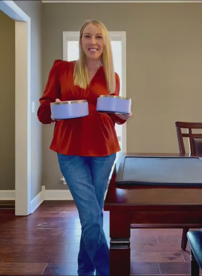 Silicone Feeding Placemat w/ Splash Guard (Black)